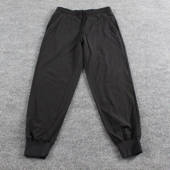 Alo Yoga Jogger Mens Small Co-Op 7/8 Pant Stretch Sweatpants Drawstring Black - Picture 5 of 15